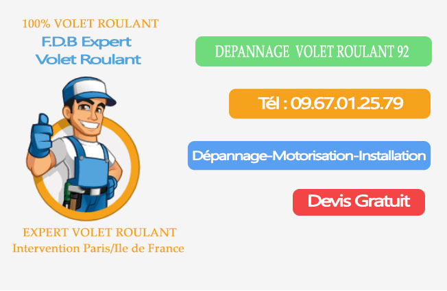 Dépannage volet roulant